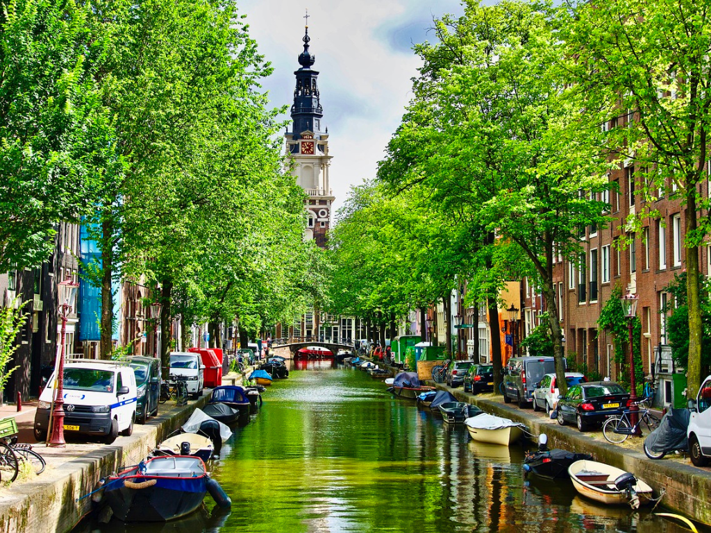european city